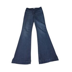 Good American Dark Wash Flare Jeans